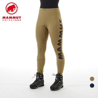 MAMMUT/猛犸象 Sertig Tights 户外运动裤女弹力透气速干裤亲肤修身打底裤休闲裤 宝蓝色 XS