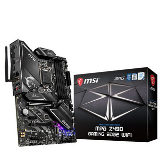 MSI 微星 Z490M GAMING EDGE WIFI+酷睿i7-10700K 主板套餐