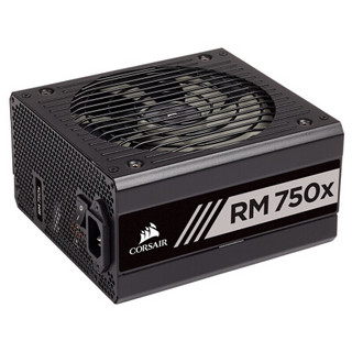 USCORSAIR 美商海盗船 RM750X 金牌（90%）全模组ATX电源 750W