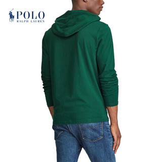 Ralph Lauren/拉夫劳伦男装 2020年春季Polo 小熊连帽T恤11953 300-绿色 M