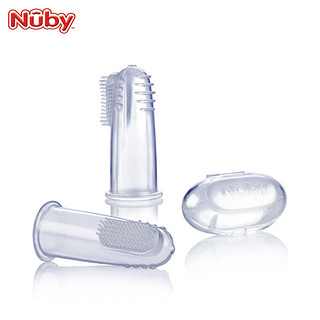 美国Nuby 新生儿迷你拇指型安抚奶嘴0-6-12个月宝宝奶嘴 单支装