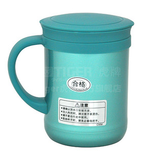 TIGER 虎牌 保温杯CWM-A035茶滤网304不锈钢办公杯男水杯正品350ml