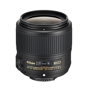 Nikon/尼康 AF-S 35mm f/1.8G 单反相机镜头 人像广角定焦大光圈
