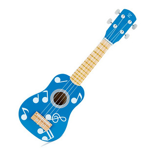 Hape夏威夷小吉他Ukulele早旋律宝宝儿童玩具  四弦琴培养乐感