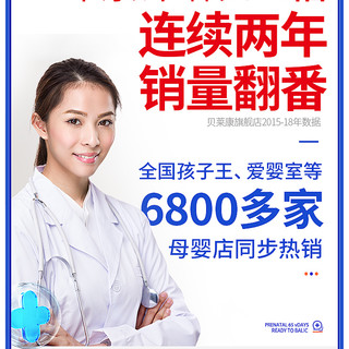贝莱康 balic孕妇专用托腹带孕晚期护腰带夏款大码透气孕妇产前拖腹护腰