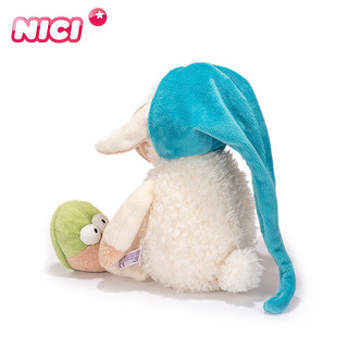 NICI 睡帽羊公仔娃娃可爱毛绒玩具