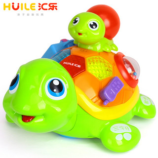 汇乐868亲子乌龟电动益智学爬行儿童1-3岁12-18个月宝宝婴儿玩具