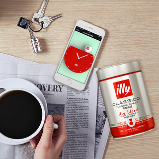 illy 意利 意大利 中度烘焙 阿拉比加咖啡粉 250g