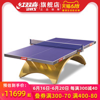 DHS/红双喜金彩虹乒乓球台国际专业大赛比赛室内乒乓球桌LED灯