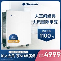 Blueair 瑞典家用空气净化器 503 有效除PM2.5雾霾甲醛