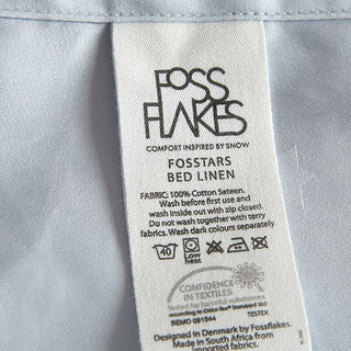 fossflakes丹麦进口 全棉单双人床单纯色简约北欧风单件
