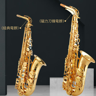 美德威降E调中音萨克斯风儿童初学者大众西洋管乐器大全saxophone