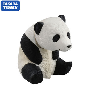 TAKARA TOMY 多美 TOMY多美卡安利亚动物模型仿真儿童认知野生动物大熊猫宝宝811251