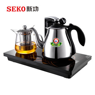 Seko/新功 F143自动上水电热茶壶烧水壶保温一体电茶炉茶具电水壶