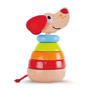 Hape佩佩有声堆塔 层层叠叠高1-2岁宝宝儿童益智玩具木制佳品礼物