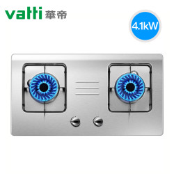 VATTI 华帝 i10033A不锈钢嵌入式煤气灶燃气灶天然气液化气双灶具旗舰店