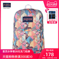 JanSport杰斯伯  学院风男女双肩背包学生书包轻便大容量T501 33L