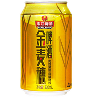 PEARL RIVER 珠江啤酒 金麦穗啤酒 330ml*72听