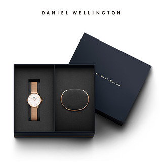 Daniel Wellington PETITE系列 女士手镯手表套装