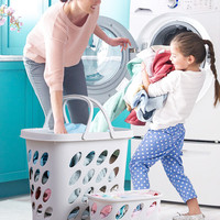 宝优妮脏衣篮家用北欧脏衣篓子放脏衣服收纳桶分类洗衣篮子收纳筐