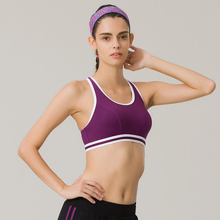 hosa浩沙秋季新品背心式减震运动文胸女 跑步健身高强度运动内衣