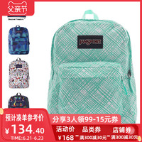 JanSport旗舰店杰斯伯校园男女双肩背包学生书包INS印花百搭潮包