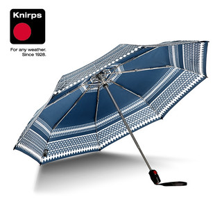 knirps德国自动三折折叠伞碰击布男女士防紫外线晴雨两用伞防雨伞