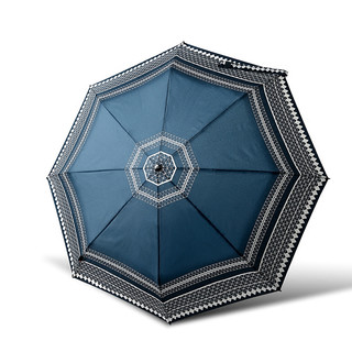 knirps德国自动三折折叠伞碰击布男女士防紫外线晴雨两用伞防雨伞