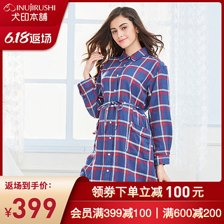 日本犬印孕妇睡衣春季套装哺乳期家居服薄款产妇春季喂奶衣服套装