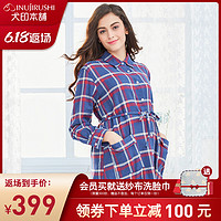 日本犬印孕妇睡衣春季套装哺乳期家居服薄款产妇春季喂奶衣服套装