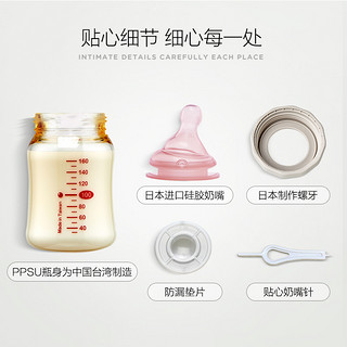 Combi 康贝 婴儿宽口径防呛奶瓶 160ml