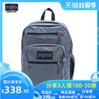 JanSport杰斯伯户外旅行大容量皮底电脑双肩包男女书背包2SDD 3CL