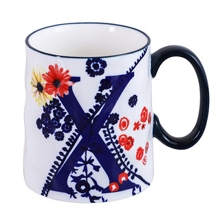 宝优妮马克杯北欧ins字母男女喝水杯大容量创意个性情侣陶瓷杯子