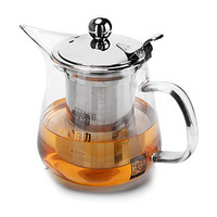 SEKO新功玻璃泡茶壶花茶壶家用泡茶器耐高温可过滤飘逸杯泡茶杯冲茶器