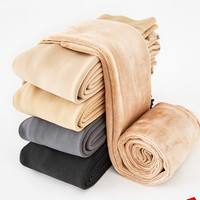 梦娜连裤袜女加绒加厚秋冬季黑色显瘦保暖裤日系中厚款丝袜打底袜