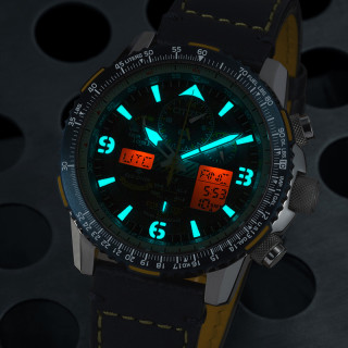 CITIZEN 西铁城 航空司令系列 JY8078 男士光动能手表