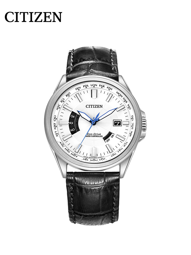 西铁城日本官方正品电波光动能男表cb0180-11a/11l