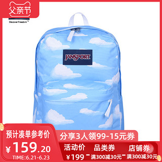 JANSPORT 杰斯伯 男女款学院风双肩背包 T501