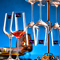 鸥欣 Ocean x lucaris动感香港红酒杯进口葡萄酒高脚杯醒酒器家用套装