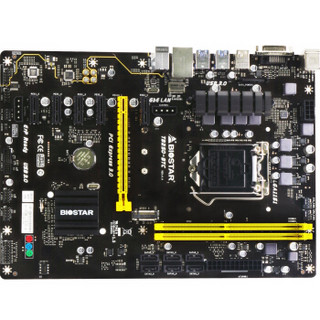 BIOSTAR 映泰 TB250-BTC PRO 主板（Intel B250 / LGA 1151）