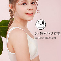 红豆女童内衣9-12岁棉质学生内衣儿童女孩文胸抹胸小背心发育期春