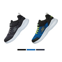 SKECHERS 斯凯奇 男童魔术贴轻质网布休闲运动鞋97546L