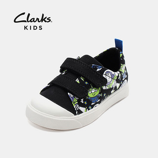 clarks其乐童鞋玩具总动员联名款春夏男女孩透气板鞋小白鞋帆布鞋