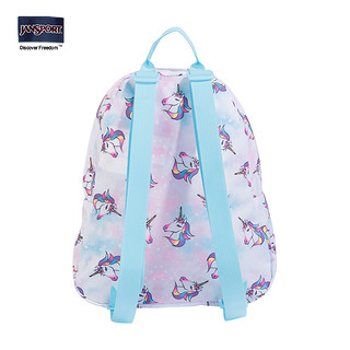 JANSPORT 杰斯伯 旗舰店杰斯伯迷你双肩包女包包2020新款潮独角兽女包TDH6