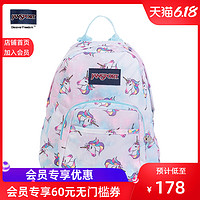 JANSPORT 杰斯伯 旗舰店杰斯伯迷你双肩包女包包2020新款潮独角兽女包TDH6