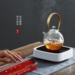 柏翠简茶炉电茶炉家用小茶炉煮茶器光波迷你烧水泡茶电磁炉电陶炉
