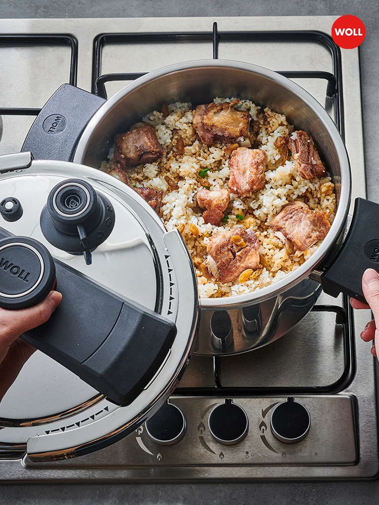 WOLL 弗欧 304不锈钢压力锅 6L