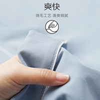 红豆情侣睡衣女夏纯棉居家短袖棉绸开衫家居服套装男士夏季薄款