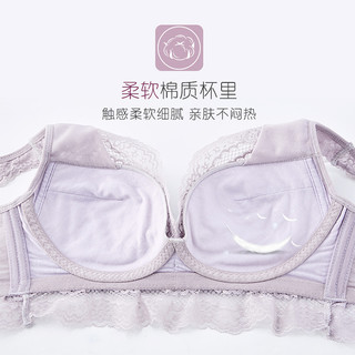 都市丽人 COSMO LADY官方旗舰店2020新品蕾丝聚拢少女无钢圈文胸内衣2B0513