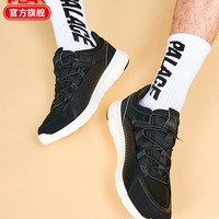 匹克 E02531E 休闲鞋运动鞋男2020新款超轻多场景商务风商务精英健步鞋D 黑色大白 40码